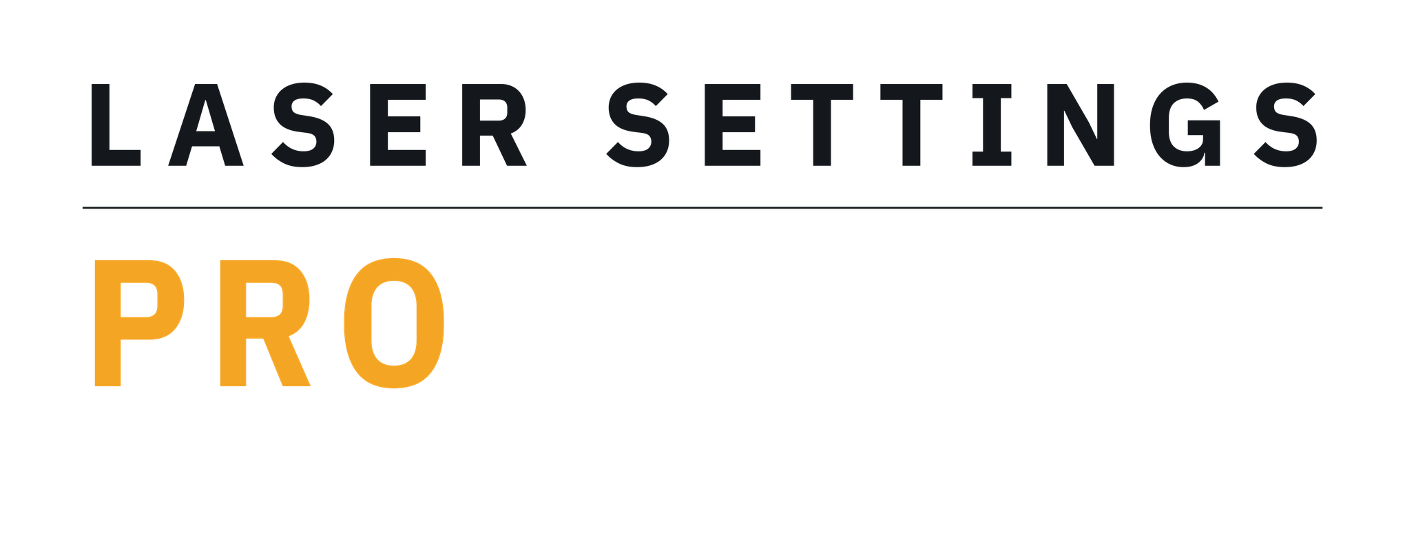 Laser Settings Pro